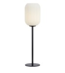 Table lamps - Markslojd CAVA Table 1L Black/White 1xE14 108252 - product 1