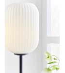 Table lamps - Markslojd CAVA Table 1L Black/White 1xE14 108252 - product 3