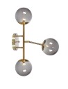 Markslojd TRINITY Wall/shade 3L Brass/Smoke 3xG9 108253