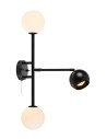 Markslojd BESIDE Wall/shade 3L Black/White 3xG9/GU10 108255