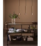 Triple pendant lamps - Markslojd SENCILLO Pendant 3L Brass 3xE27 108261 - product 2