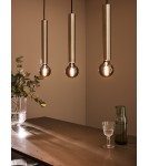 Triple pendant lamps - Markslojd SENCILLO Pendant 3L Brass 3xE27 108261 - product 3