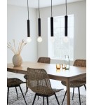 Pendant lamps on a strip - Markslojd SENCILLO Pendant 4L Brass 4xE27 108263 - product 2