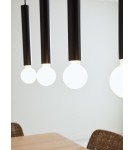 Pendant lamps on a strip - Markslojd SENCILLO Pendant 4L Brass 4xE27 108263 - product 3