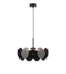 Pendant lamps - Markslojd VEGAS Pendant 3L Black/Brass 3xE27 108265 - product 1