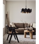 Lampy wiszące - Markslojd VEGAS Wisząca 3L Czarny/Mosiądz  3xE27 108265 - produkt 2