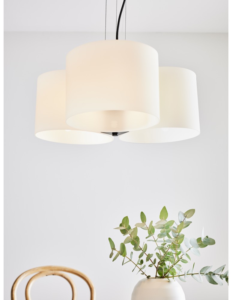 Pendant lamps - Markslojd OTURO Pendant 3L White 3xE14 108266 - product kolory-swiatla.pl 3
