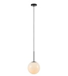 Pendant lamps - Markslojd DIONE Pendant 1L White/Black 1xE14 108267 - product 1