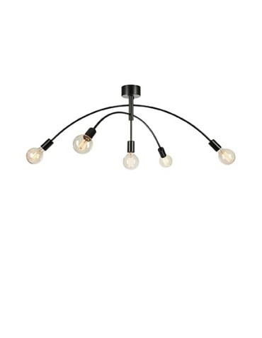Markslojd CRUX Ceiling 5L Black 5xE27 108280
