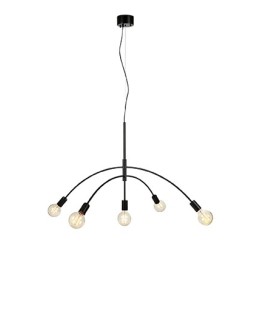 Markslojd CRUX Wisząca 5L Czarny 5xE27 108282