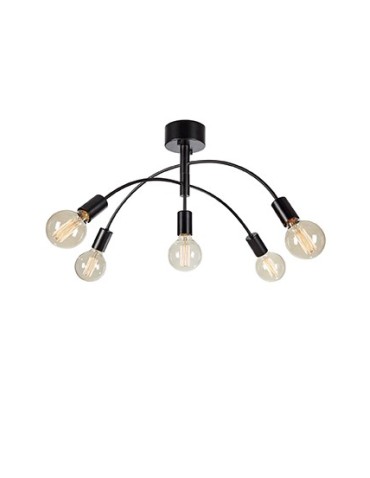 Markslojd CYGNUS Ceiling 5L Black 5xE27 108284