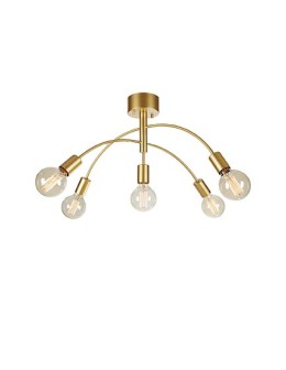 Markslojd CYGNUS Sufitowa 5L Złoty Malowany 5xE27 108285