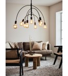 Pendant lamps - Markslojd LAVELLO Pendant 9L Black 9xE27 108288 - product 2