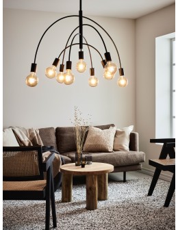 Markslojd LAVELLO Wisząca 9L Czarny 9xE27 108288 - produkt 2