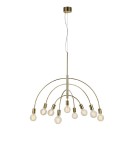 Pendant lamps - Markslojd LAVELLO Hanging 9L Brass 9xE27 108289 - product 1