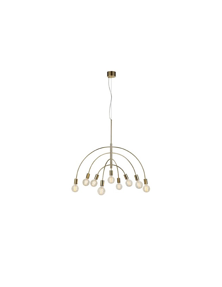Pendant lamps - Markslojd LAVELLO Hanging 9L Brass 9xE27 108289 - product kolory-swiatla.pl 1