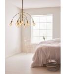 Pendant lamps - Markslojd LAVELLO Hanging 9L Brass 9xE27 108289 - product 2