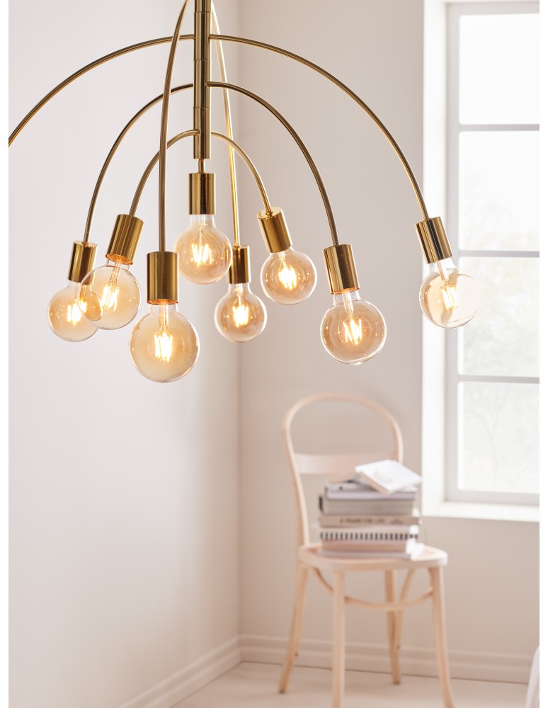 Pendant lamps - Markslojd LAVELLO Hanging 9L Brass 9xE27 108289 - product kolory-swiatla.pl 3