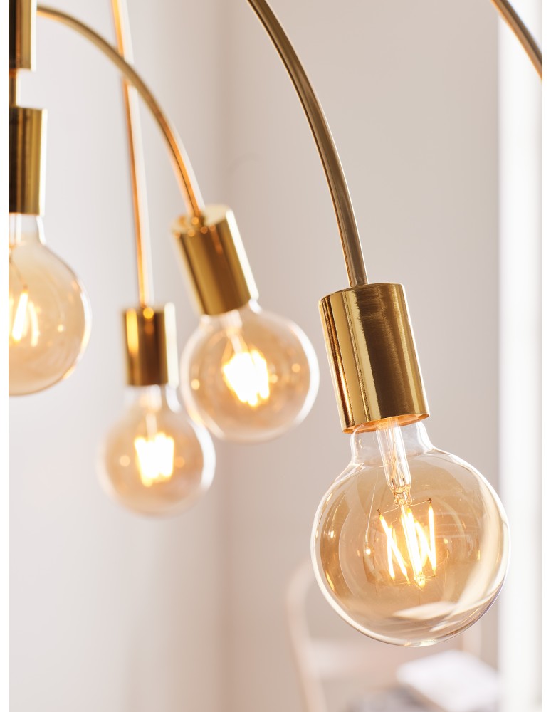 Pendant lamps - Markslojd LAVELLO Hanging 9L Brass 9xE27 108289 - product kolory-swiatla.pl 4