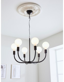 Markslojd AMISTOSO Wisząca 6L Czarny 6xE27 108290 - produkt 2