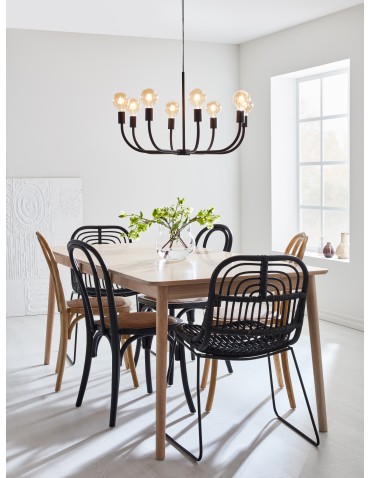 Markslojd AMISTOSO Pendant 8L Black 8xE27 108291 - product 2