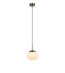 Pendant lamps - Markslojd RISE Pendant 1L Antique/White 1xE27 108296 - product 1