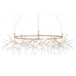 KING HOME Lampa wisząca FLORA 125 miedziana - LED, metal (XCP8245-125R)