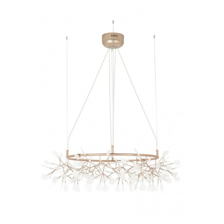 KING HOME Lampa wisząca FLORA 125 miedziana - LED, metal (XCP8245-125R)