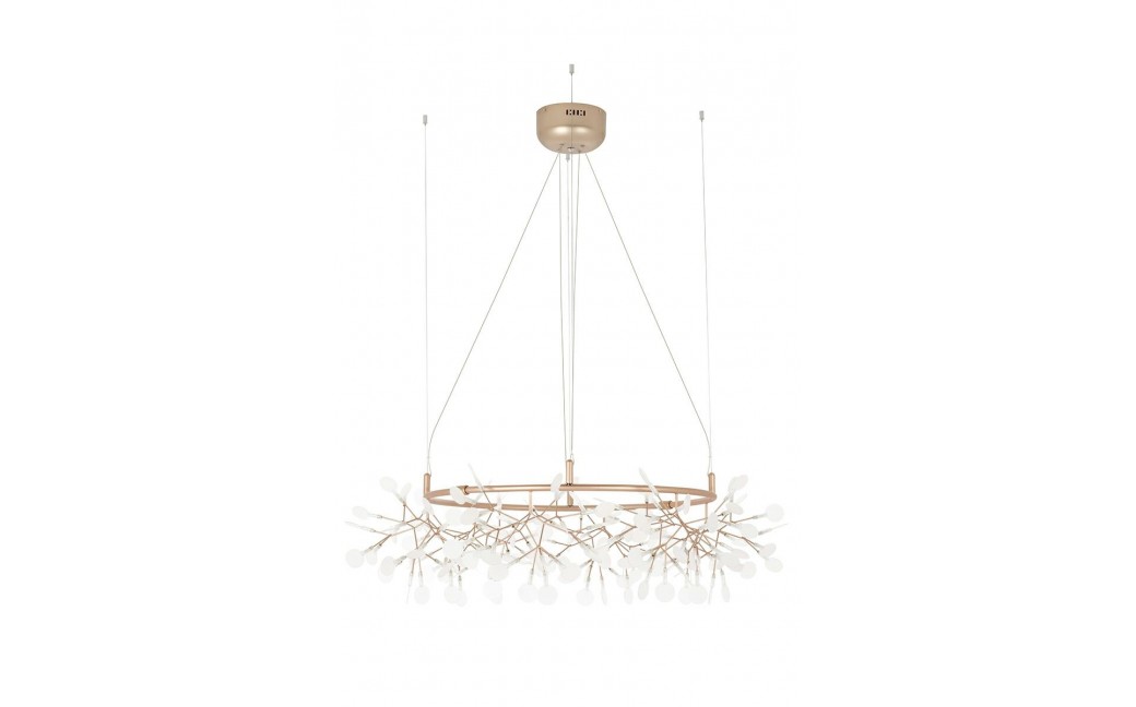 KING HOME Lampa wisząca FLORA 125 miedziana - LED, metal (XCP8245-125R)