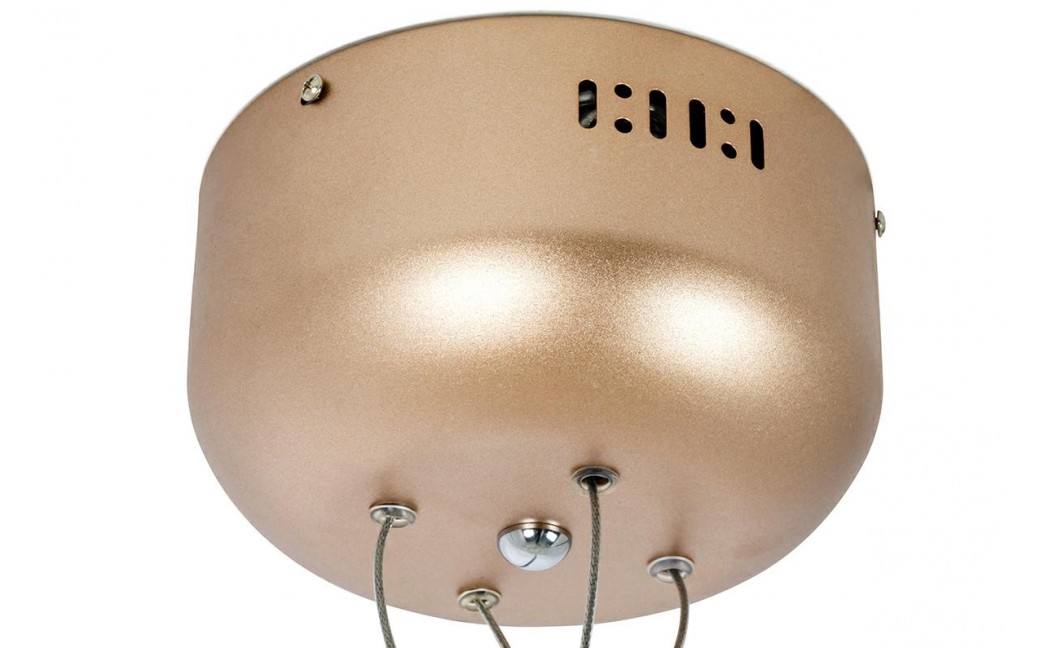 KING HOME Lampa wisząca FLORA 125 miedziana - LED, metal (XCP8245-125R)