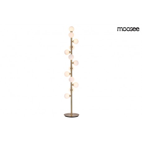 Moosee MOOSEE lampa podłogowa COSMO FLOOR GOLD - złota (MSE010200120)