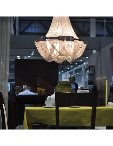 CosmoLight ROMA P09109NI Nickel Pendant Lamp  - product 2