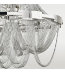 Glamour chandeliers - CosmoLight ROMA P09109NI Nickel Pendant Lamp  - product 3