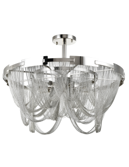 CosmoLight Plafon ROMA C08529NI  Nikiel 