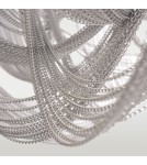 Ceiling lamps with crystals - CosmoLight Plafond ROMA C08529NI Nickel.  - product 4