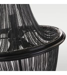 Glamour chandeliers - CosmoLight ROMA pendant lamp P04543BK Black  - product 3