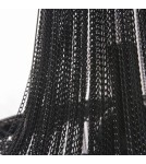 Glamour chandeliers - CosmoLight ROMA pendant lamp P04543BK Black  - product 4