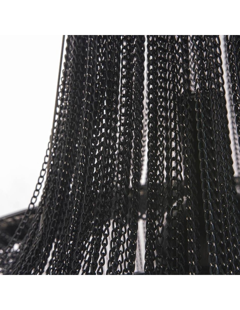 Glamour chandeliers - CosmoLight ROMA pendant lamp P04543BK Black  - product kolory-swiatla.pl 4