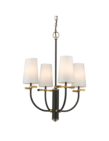 CosmoLight BOW pendant lamp P04183BK Black Brass 