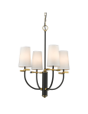 CosmoLight BOW pendant lamp P04183BK Black Brass 