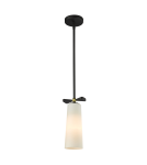 Pendant lamps - CosmoLight BOW pendant lamp P01121BK Black Brass  - product 2