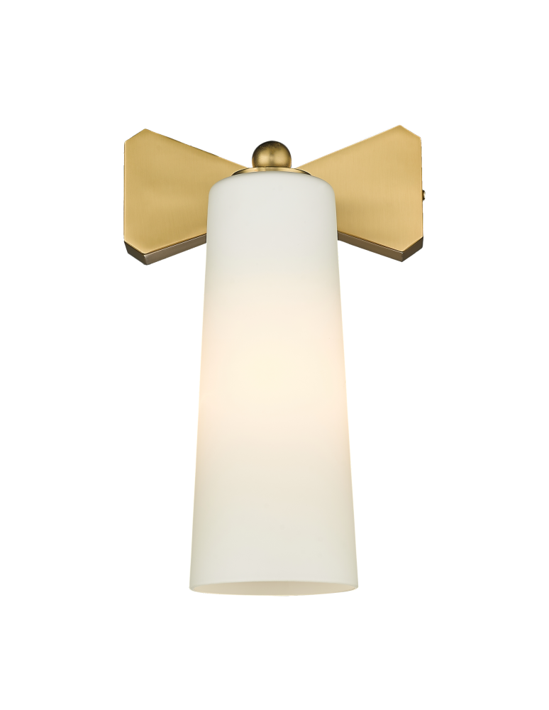 Wall lamps - CosmoLight Wall lamp BOW W01176BR Brass  - product kolory-swiatla.pl 1