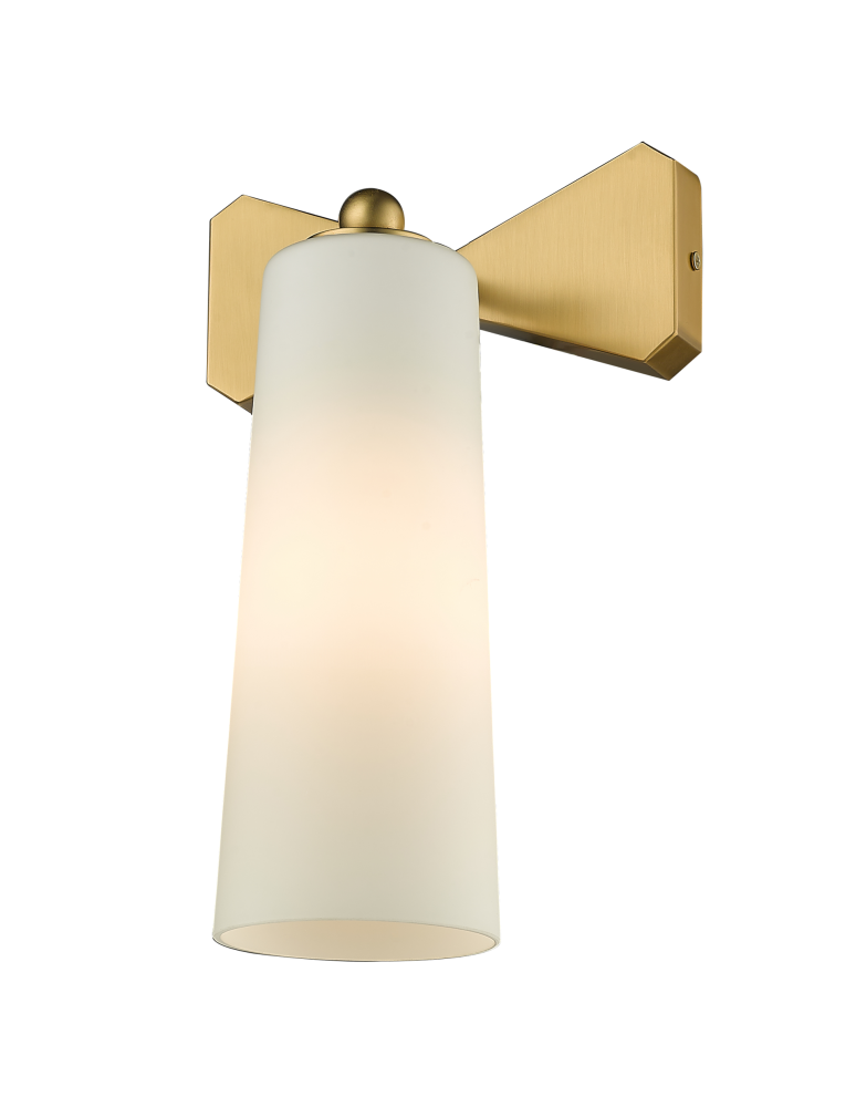 Wall lamps - CosmoLight Wall lamp BOW W01176BR Brass  - product kolory-swiatla.pl 2