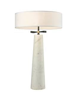 CosmoLight BOW Table Lamp T02107BK Black Brass 