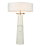 Table lamps with lampshade - CosmoLight BOW Table Lamp T02114BR Brass  - product 1