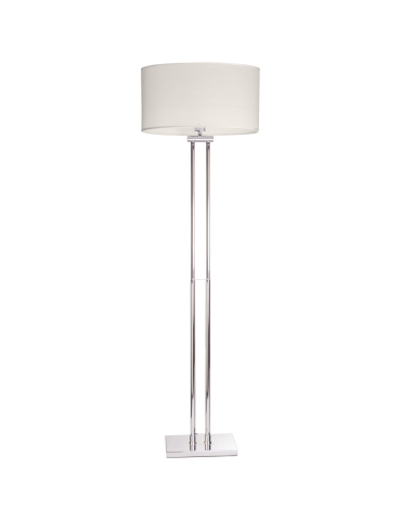 CosmoLight ATHENS standing lamp F01451CH-WH chrome