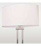 Floor lamps with lampshade - CosmoLight ATHENS standing lamp F01451CH-WH chrome - product 2