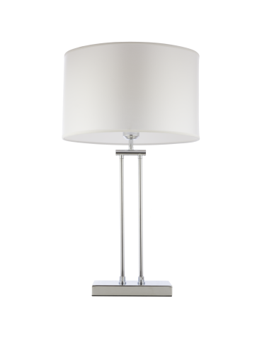 CosmoLight ATHENS table lamp T01444CH-WH chrome