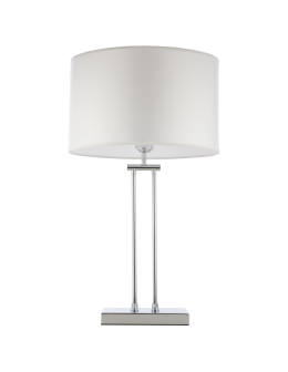 CosmoLight Lampa stołowa ATHENS T01444CH-WH chrom