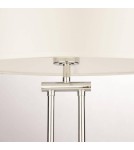 Table lamps with lampshade - CosmoLight ATHENS table lamp T01444CH-WH chrome - product 2